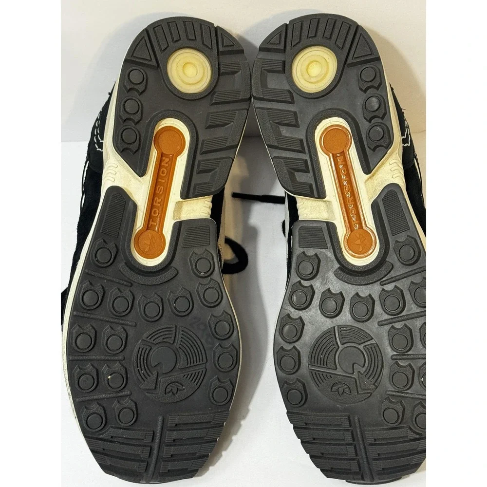 Adidas ZX 8000 Shoes Mens Size 6.5 Black White Torsion Consortium Suede‎ FZ4402